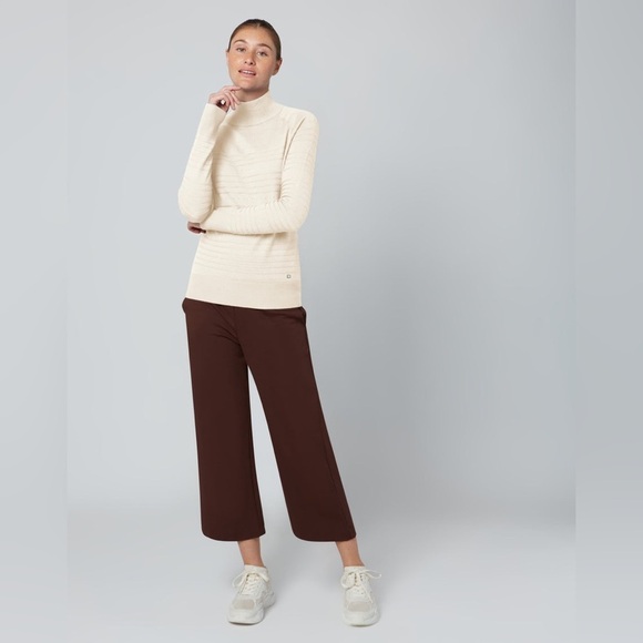 FIG Sweaters - FIG Clothing Amsterdam Turtleneck Cream Knit Sweater